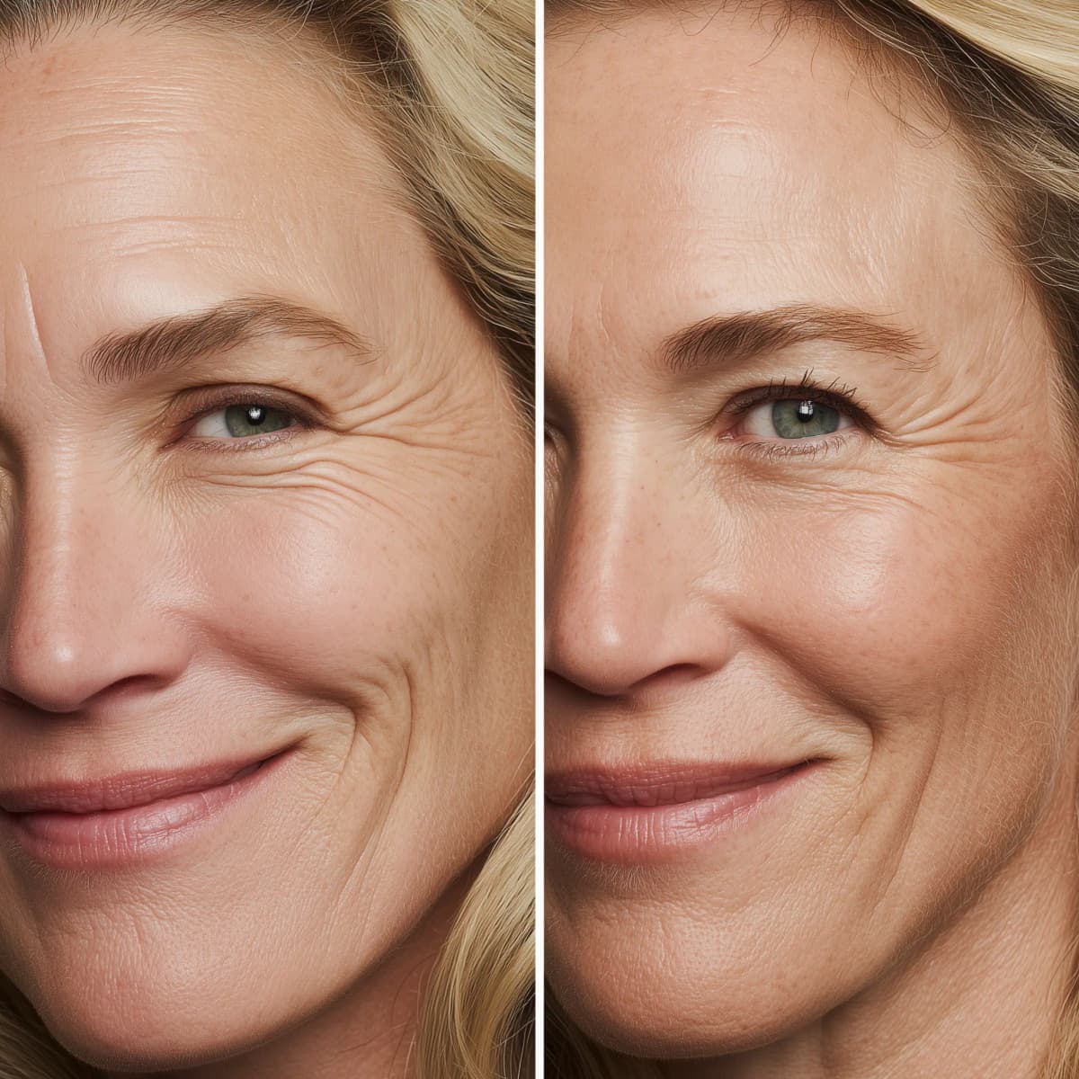 Crow's Feet – Before / After