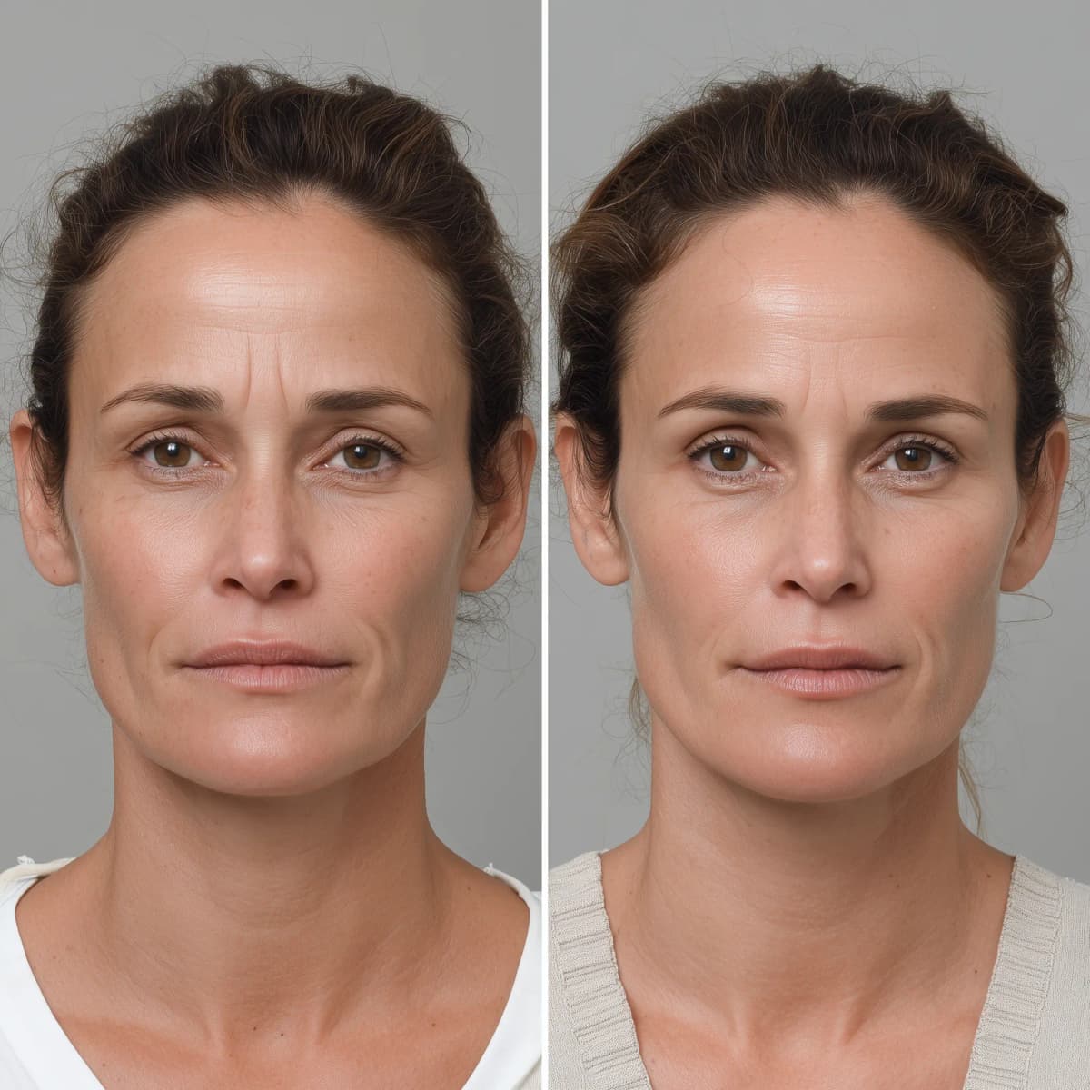 Frown Lines – Before / After